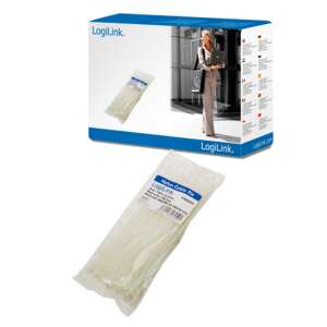 LogiLink Nylonové káblové zväzky 150 x 2,5 mm, 100 kusov - Sťahovacie pásky