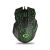 Top View of Esperanza Galaxy EGM212 USB-C Wired Gaming Mouse with Green LED