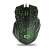 Esperanza Galaxy USB Type-C Wired 6D Gamer Mouse, Black-Green