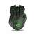 Esperanza Galaxy USB Type-C Wired 6D Gamer Mouse, Black-Green