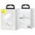 Baseus Super Si Netzladegerät Typ C - mit Typ-C-Kabel PD 25W weiß 101512260