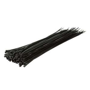 Logilink black cable ties, 100 pack - Logilink