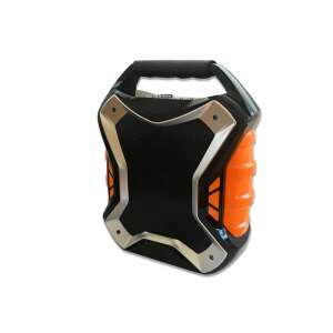 Przenośny głośnik Orion OPBS-1766 200W Bluetooth FM Radio czarno-pomarańczowy z pilotem zdalnego sterowania
