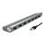 LogiLink USB 3.0 7-port hub, aluminum housing, gray