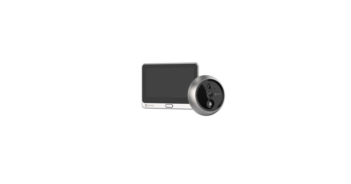 EZVIZ DP2C Wire-free Peephole Doorbell 2MP 1080p PIR Motion