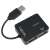LogiLink Smile USB 2.0 4-Port-Hub, schwarz
