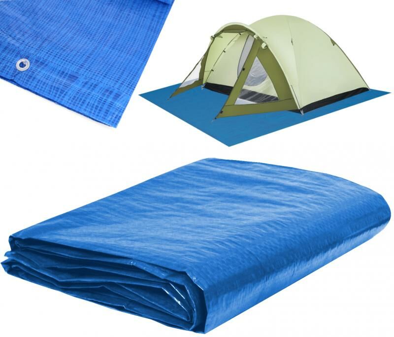 Univerzális Polietilén Kerti Ponyva - Kék - 2x3m