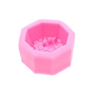 Silikónová forma na sviečky v tvare včelieho plástu - 7,7x7,7x3,7 cm