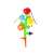 Colorful Flower Garden Sprinkler Toy for Kids, Water Spray, Fun Outdoor Play