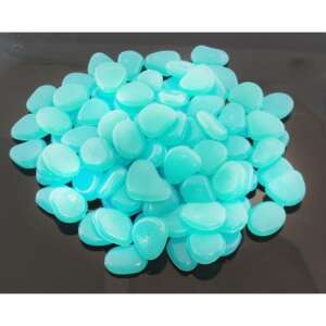 Fluoreszkáló kövek, kék színű 100db/cs. (HTS0016) 51094963 Lakásdekoráció