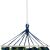 GardLov Double Hammock 260x160cm - Striped #blue-green 95718606