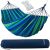 GardLov Double Hammock 260x160cm - Striped #blue-green 95718606