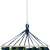 GardLov Double Hammock 260x160cm - Striped #blue-green 95718606