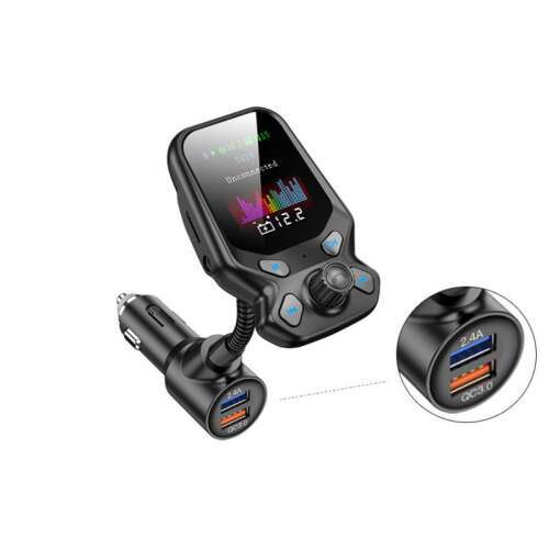 Prémium Autós MP3 lejátszó- Kihangosító, Bluetooth 5.0