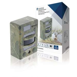 Nedis Vadkamera 8 MPixel - vadászatra és megfigyelésre is ajánlott, éjjellátó funkció WCAM05GN