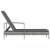 RelaxDays - Polyrattan Napozóágy - Szürke - 195cm 51111898