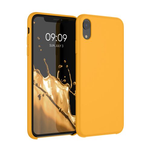 kwmobile iPhone XR Orange Silicone Case
