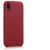 Kalibri Red Leather iPhone XR Case - Minimalist Design