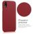 Kalibri Red Leather iPhone XR Case - Superior Protection