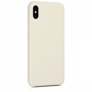 kwmobile iPhone XS Max beige silicone case - Nonbrand Phone Case