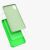 Exploded view of kwmobile iPhone XR Lime Green Case