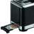 Russell Hobbs Structure czarny toster 2-plastkowy z tacą na okruchy