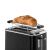 Russell Hobbs Structure schwarzer Toaster mit Gebäckwärmer