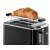Russell Hobbs Structure 2-Scheiben-Toaster in Schwarz mit Croissant