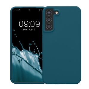 kwmobile Silicone Case for Samsung Galaxy S22 Plus, Green, 56761.57