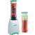 Severin SM3735 Smoothie Mix & Go blender with fruits in the bottle and red smoothie in the other bottle