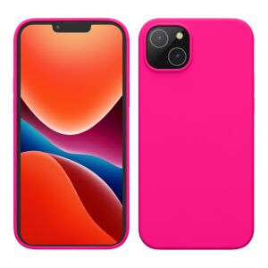 Kwmobile Case for Apple iPhone 14 Plus, Silicone, Pink, 59072.77 131493222 - Phone Case