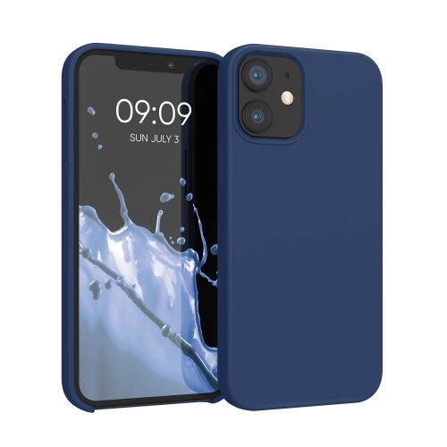 Husa pentru Apple iPhone 12 Mini, Silicon, Albastru, 52640.116 131473366