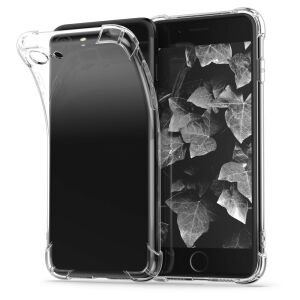 kwmobile Transparent Case for iPhone 7/8/SE (2020) with Enhanced Corner Protection - Phone Case