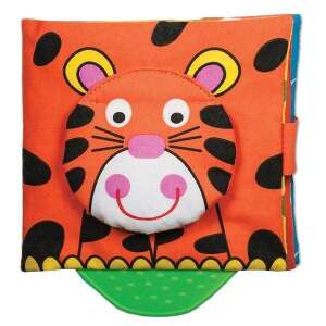 Galt Jungle Teether Soft Book with tiger face - Galt