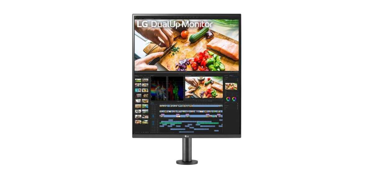 LG DualUp Ergo 28MQ780-B - LED monitor - 28 - HDR | Pepita.com