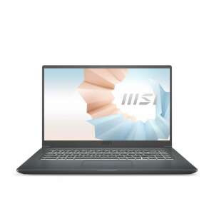 MSI Business Laptop Modern 15 A11MU-1026, 15.6" FHD, i5-1155G7, 8GB, 256GB M.2, INT, NOOS, Szürke, 9S7-155266-1026 81371647 