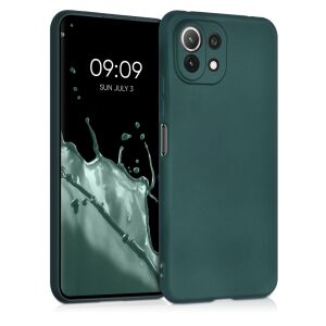 kwmobile Xiaomi Mi 11 Lite 5G green silicone case - Phone Case