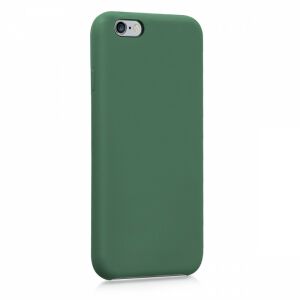 kwmobile iPhone 6/6s Dark Green Silicone Case - Angled View - Nonbrand Phone Case