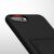 kwmobile iPhone 7/8 Plus Black Silicone Case - Camera Protection Close-up