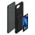 kwmobile iPhone 7/8 Plus Black Silicone Case with Card Holder - Exploded View