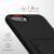 kwmobile iPhone 7/8 Plus Black Silicone Case - Camera Protection Detail