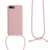 kwmobile Silicone Phone Case with Neck Strap for Apple iPhone 7 Plus / 8 Plus - Pink