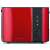 Severin AT2217 red toaster, front view