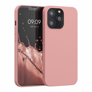 kwmobile iPhone 13 Pro Pink Silicone Case - Full Protection - Phone Case