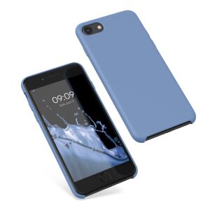 kwmobile iPhone 7/8/SE (2020) Blue Silicone Case with Phone - Nonbrand Phone Case