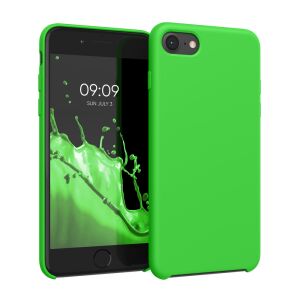 kwmobile Lime Green Silicone Case for iPhone 7/8/SE (2020) - Nonbrand Phone Case