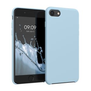 kwmobile iPhone 7/8/SE (2020) Pastel Blue Silicone Case - Nonbrand Phone Case