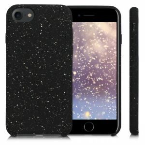 kwmobile iPhone 7/8/SE (2020) черен силиконов калъф на iPhone - Технически статии и електроника