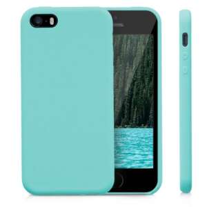 kwmobile Silikonhülle für Apple iPhone 5, iPhone 5s, iPhone SE (1. Generation) in Grün - Handyhüllen