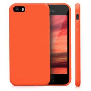 Etui silikonowe kwmobile do Apple iPhone 5, iPhone 5s, iPhone SE (1. generacji 2016) - pomarańczowe - Nonbrand Kontakty telefoniczne